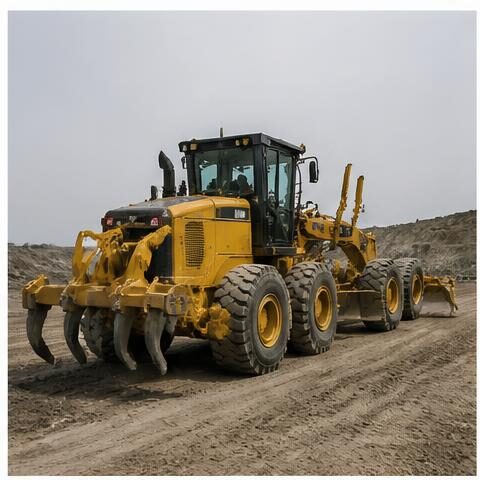 Large Grader with Ripper